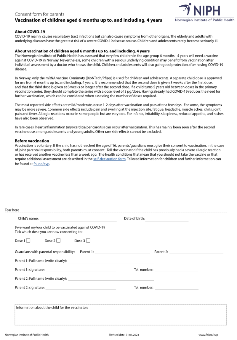  image of the form
