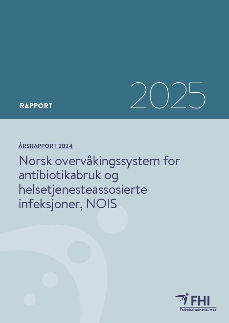 Forside av årsrapporten