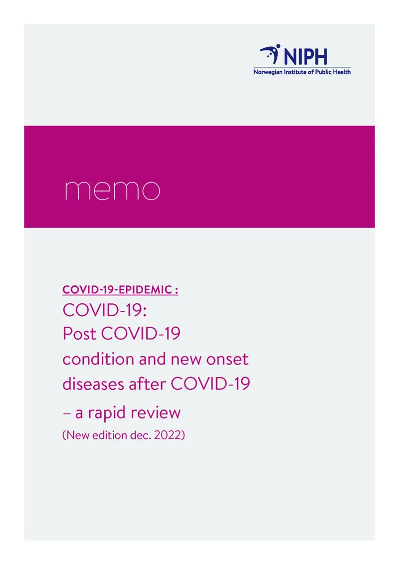 Forside omslag notat covid-19 long term effects ENG.jpg