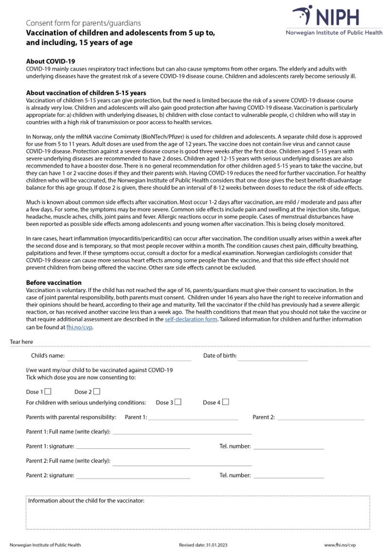  image of the form