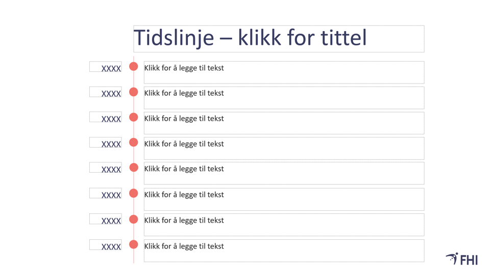 Tidslinje ppt-mal FHI
