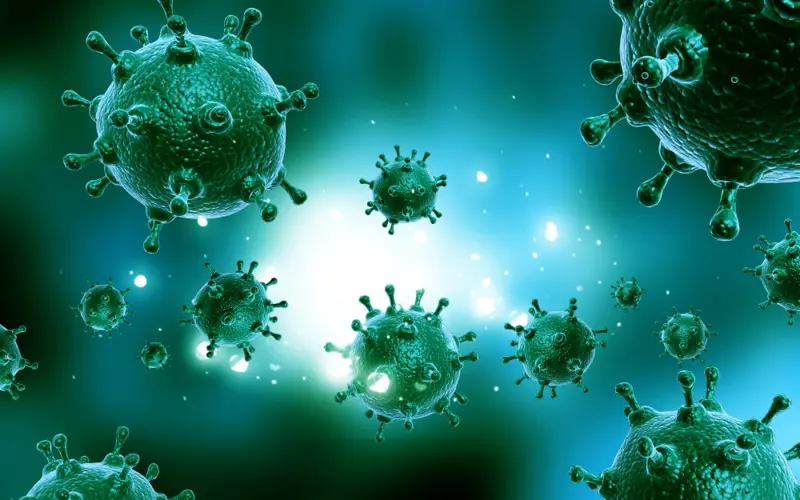 Nærbilde av virus