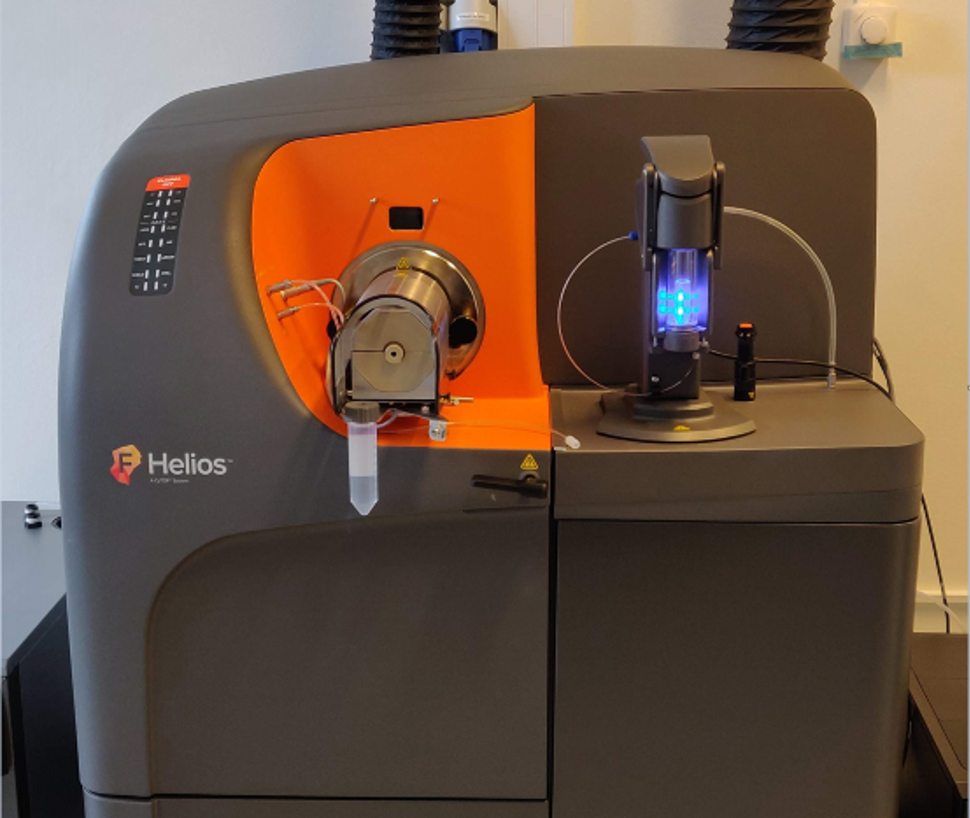 Helios massecytometer