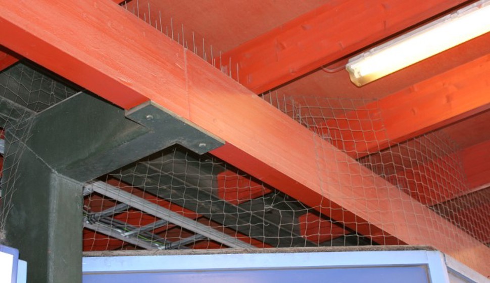 Duesikring med netting