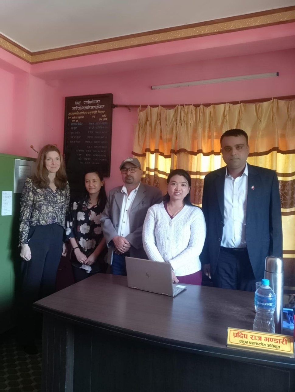 Picture of IpreventNCD team in meeting room