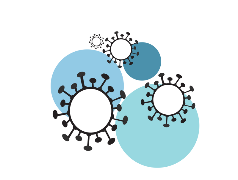 Illustrasjon koronavirus