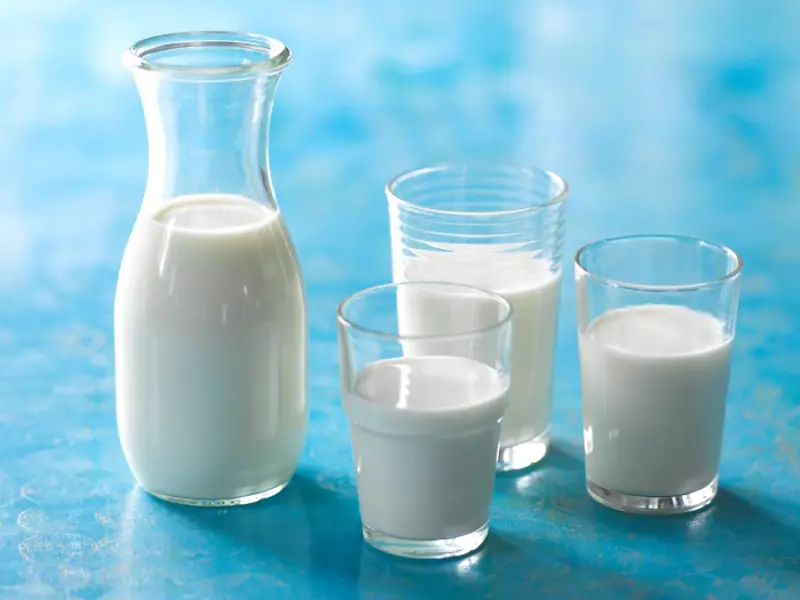 melk, melkeglass