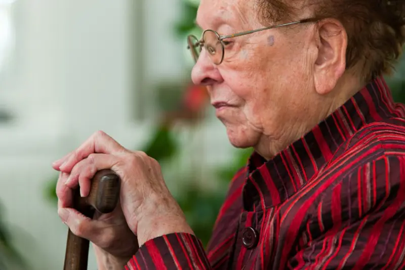 Eldre kvinne